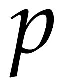 Hi! I'm p. Pleased to meet you.