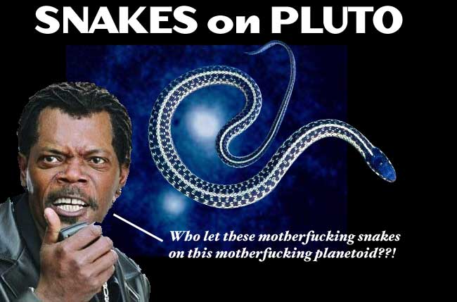 Snakes on Pluto