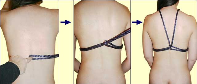 Rope Breast Harness